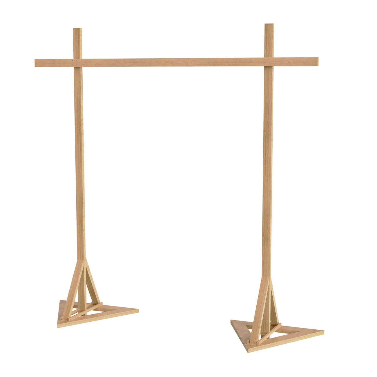 10ft Wooden Garden Arch Frame Wedding Party Backdrop Stand