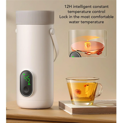 Portable 350ml Electric Kettle Rechargeable Travel Boiler