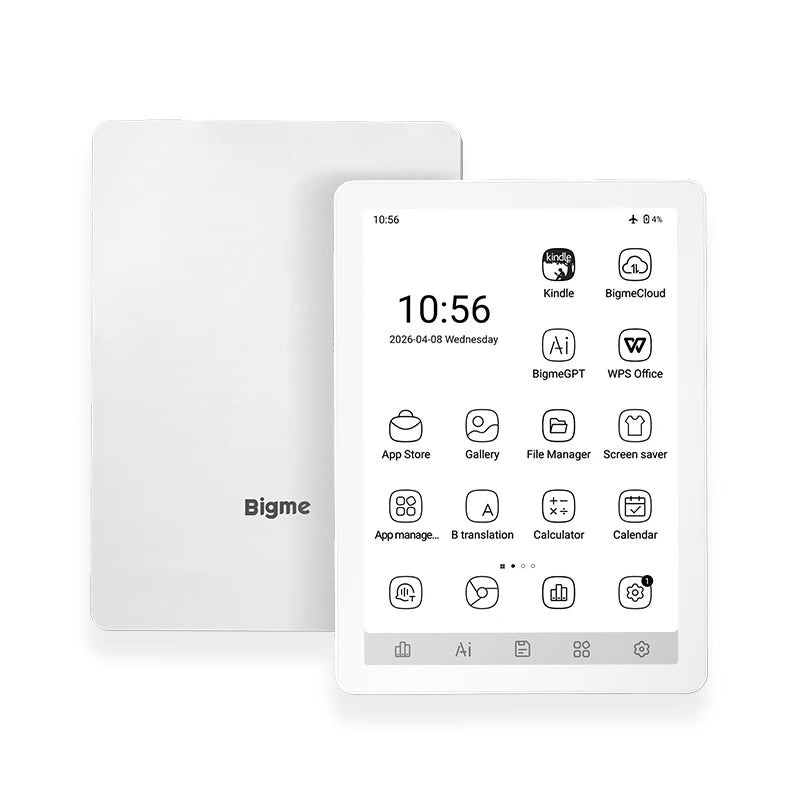 Eye-Friendly 6-Inch Ebook Reader with 36-Level Lighting