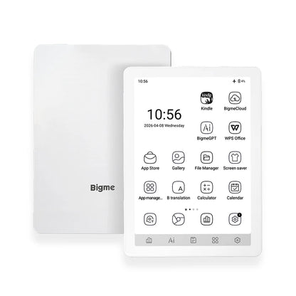 Eye-Friendly 6-Inch Ebook Reader with 36-Level Lighting