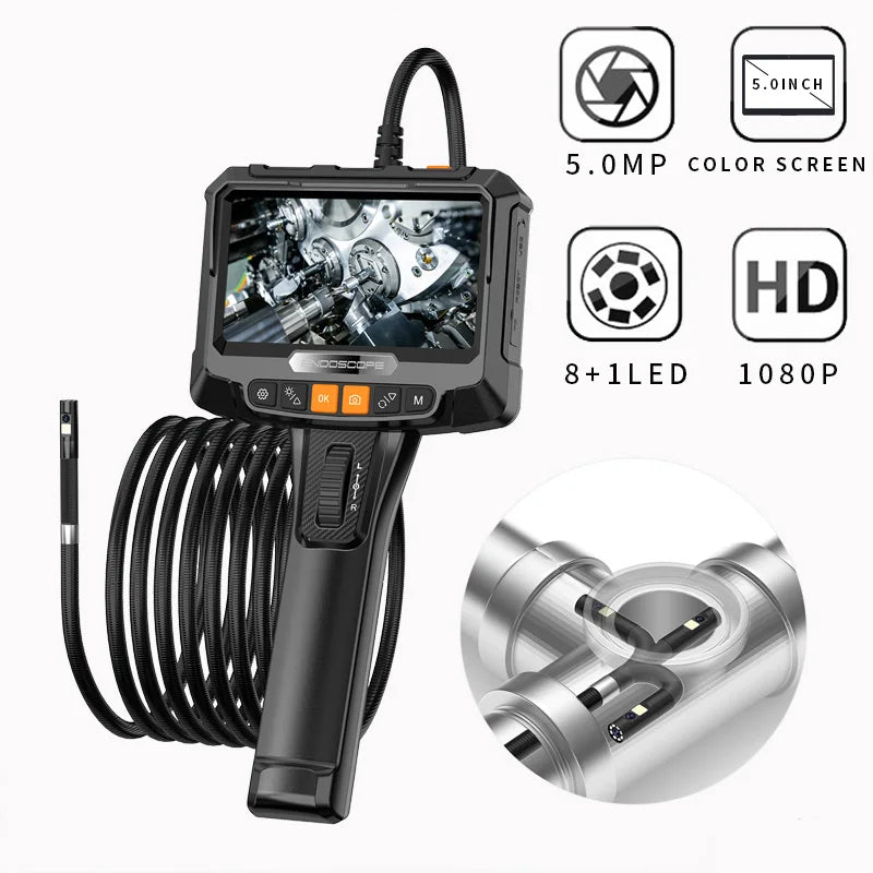 Compact Endoscope Camera 6mm Lens 1m