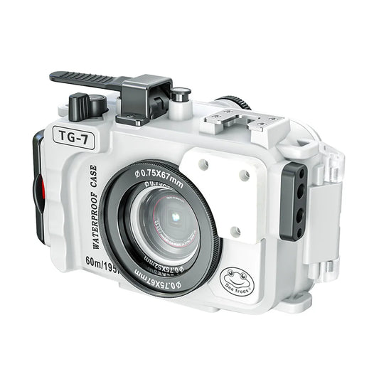 Underwater Camera Housing Kit TG7 White 60M