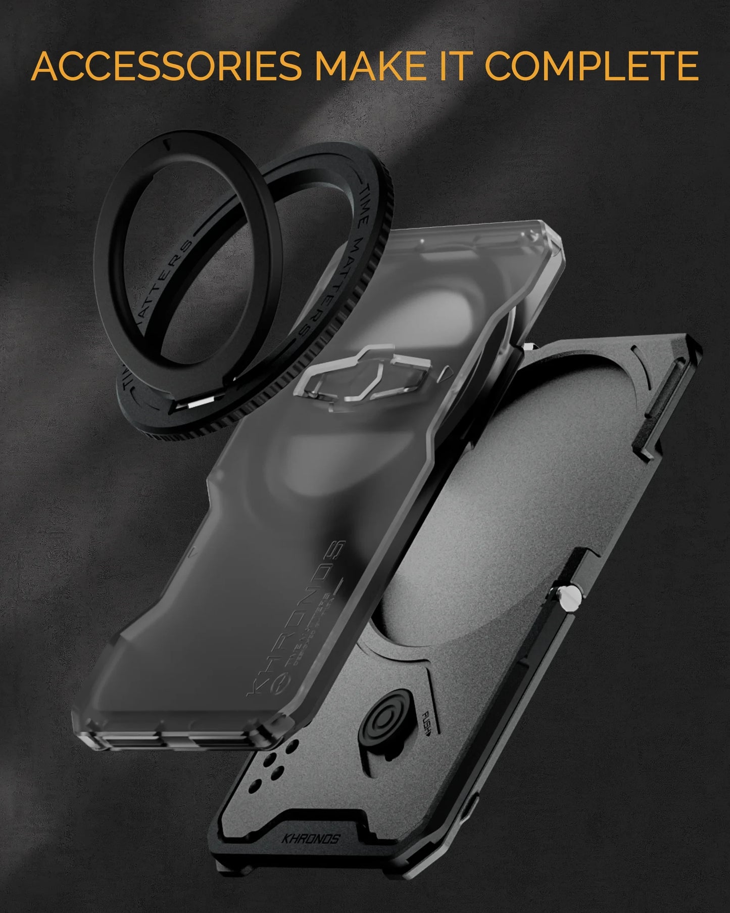 iPhone 17 Pro Max Phone Cage Kit with Magnetic Backplate