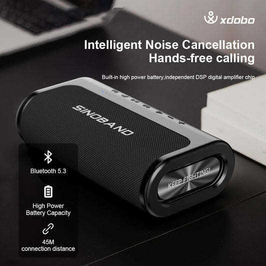 Portable 80W Bluetooth Waterproof Outdoor Speaker with Power Bank