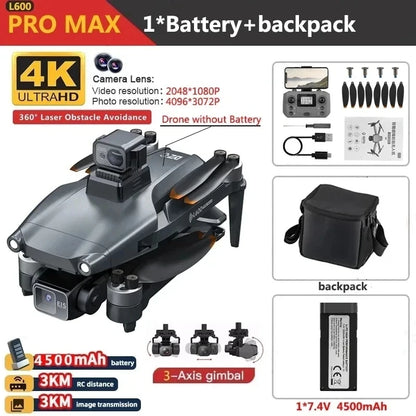 PRO MAX 4K GPS Drone with Obstacle Avoidance