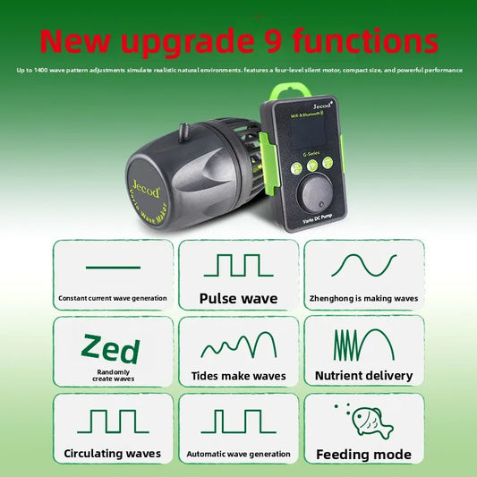 GMP-20 WiFi Sine Wave Aquarium Wavemaker Pump