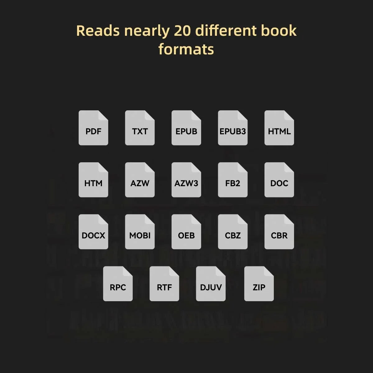 Portable 7 Inch ePaper eBook Reader with Touchscreen