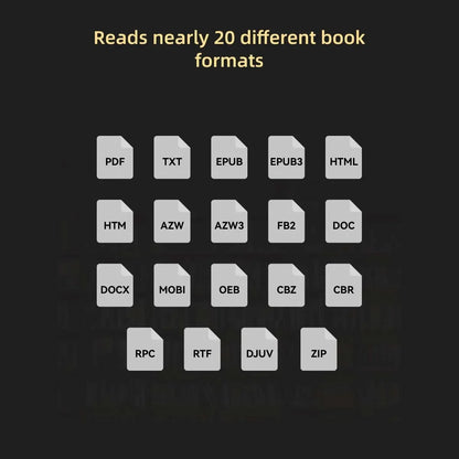 Portable 7 Inch ePaper eBook Reader with Touchscreen