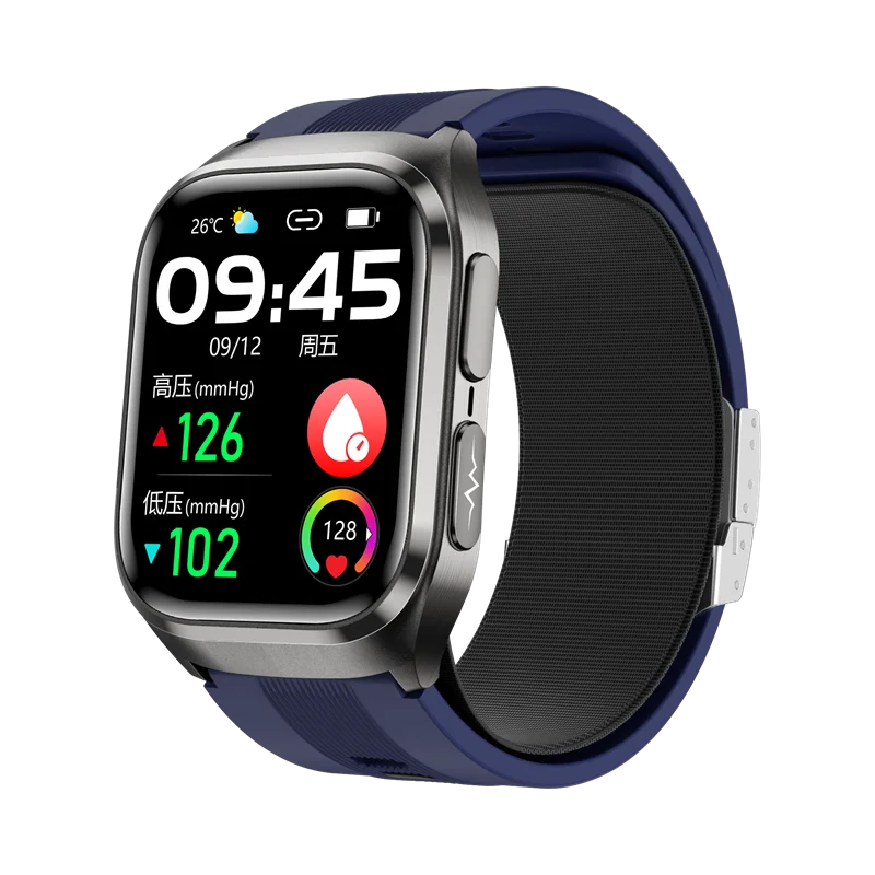 S17 Men Smart Watch Heart Rate Fitness Monitor Blue