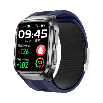 S17 Men Smart Watch Heart Rate Fitness Monitor Blue