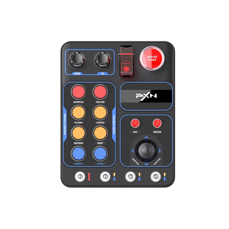 PXN Racing Simulator Control Box with RGB Lighting