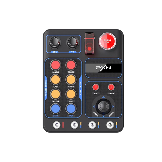 PXN Racing Simulator Control Box with RGB Lighting
