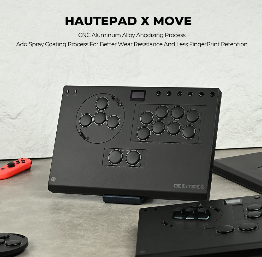 Aluminum Alloy Leverless Arcade Controller PC PS4 PS5
