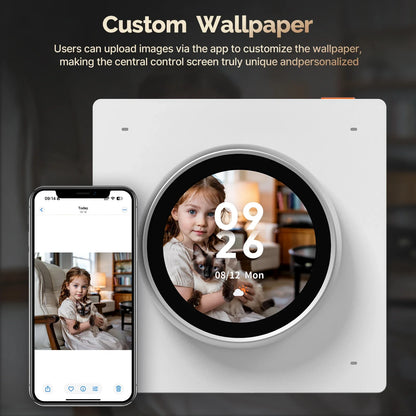 Smart WiFi Knob with Touch Rotate and Scene Control