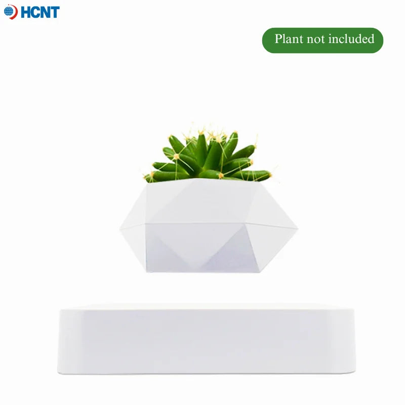 Floating Air Bonsai Planter with Magnetic Levitation
