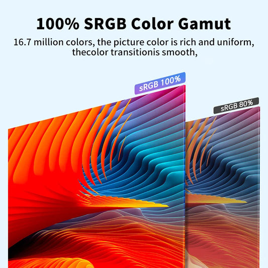 18.5" Portable Monitor with 100Hz HDR IPS Display