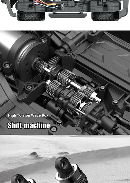 Heavy Duty RC Rock Crawler Remote Car
