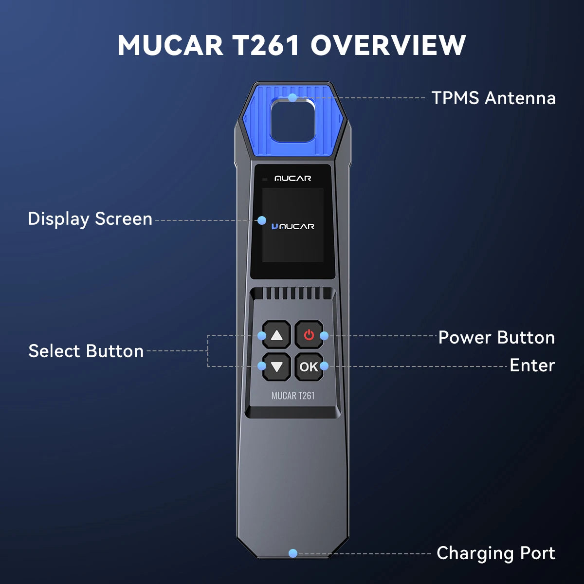 TPMS Sensor Activator & Programming Tool for Car Diagnostics