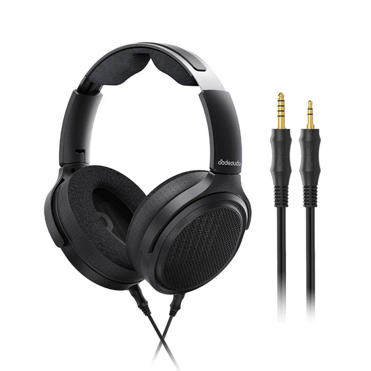 Planar Magnetic Over-Ear Audiophile Headphones Wired HiFi