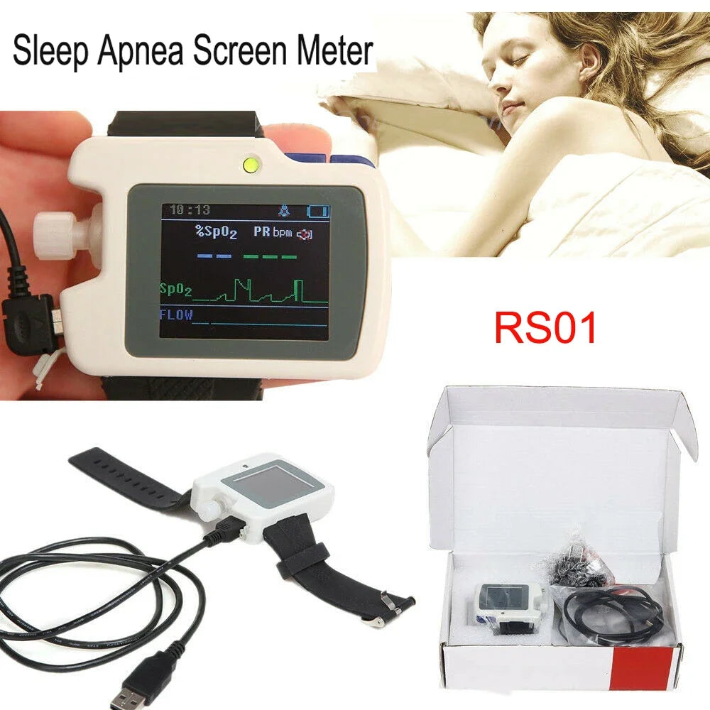 Portable Sleep and Breathing Tracker with PC Software