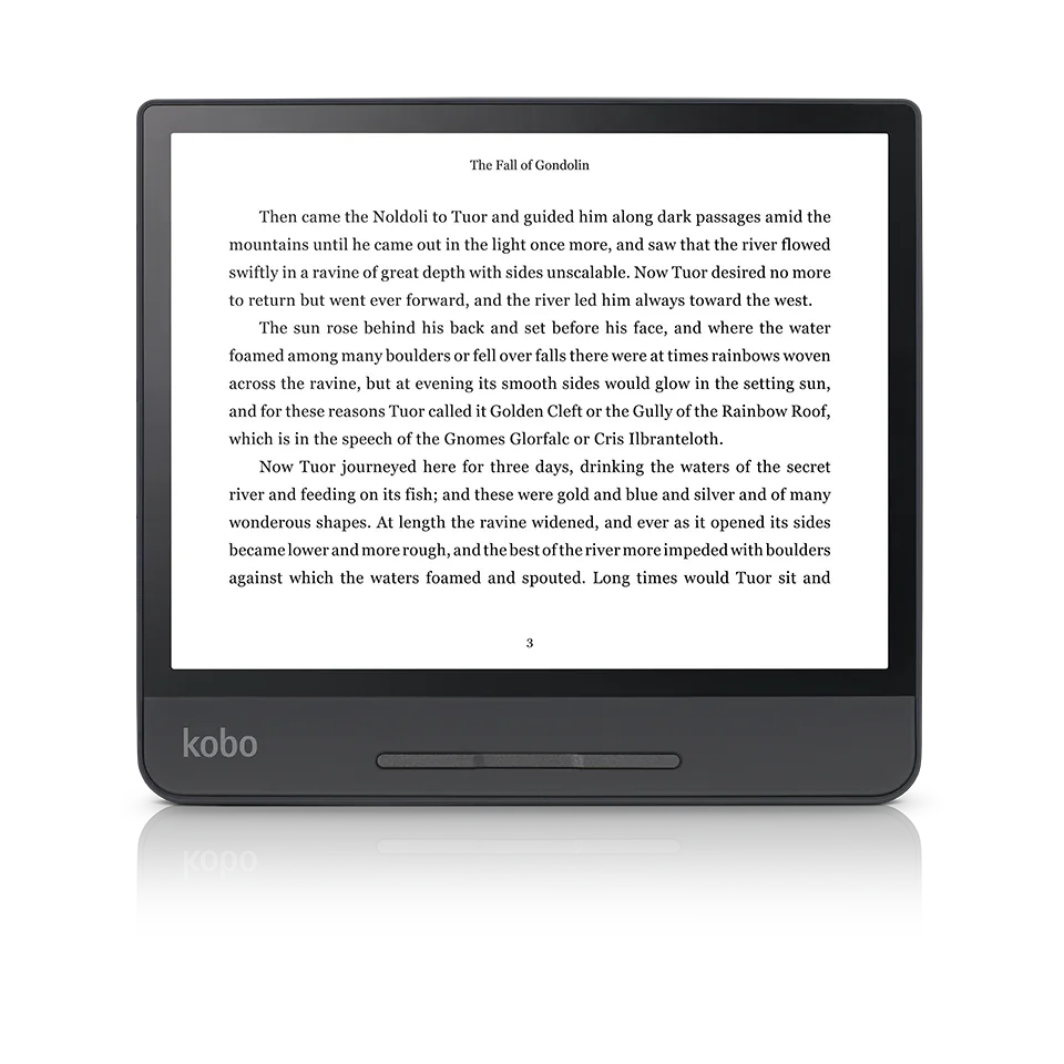 8” HD E-Ink E-Reader with Comfort Light