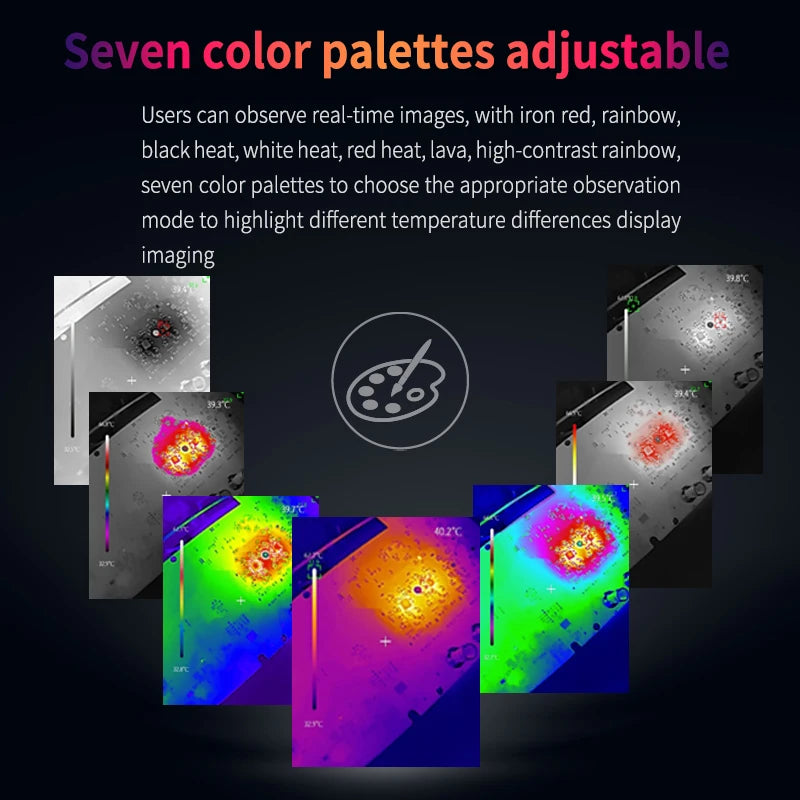 260x192 Mobile Thermal Camera for Pipe and Leak Checks