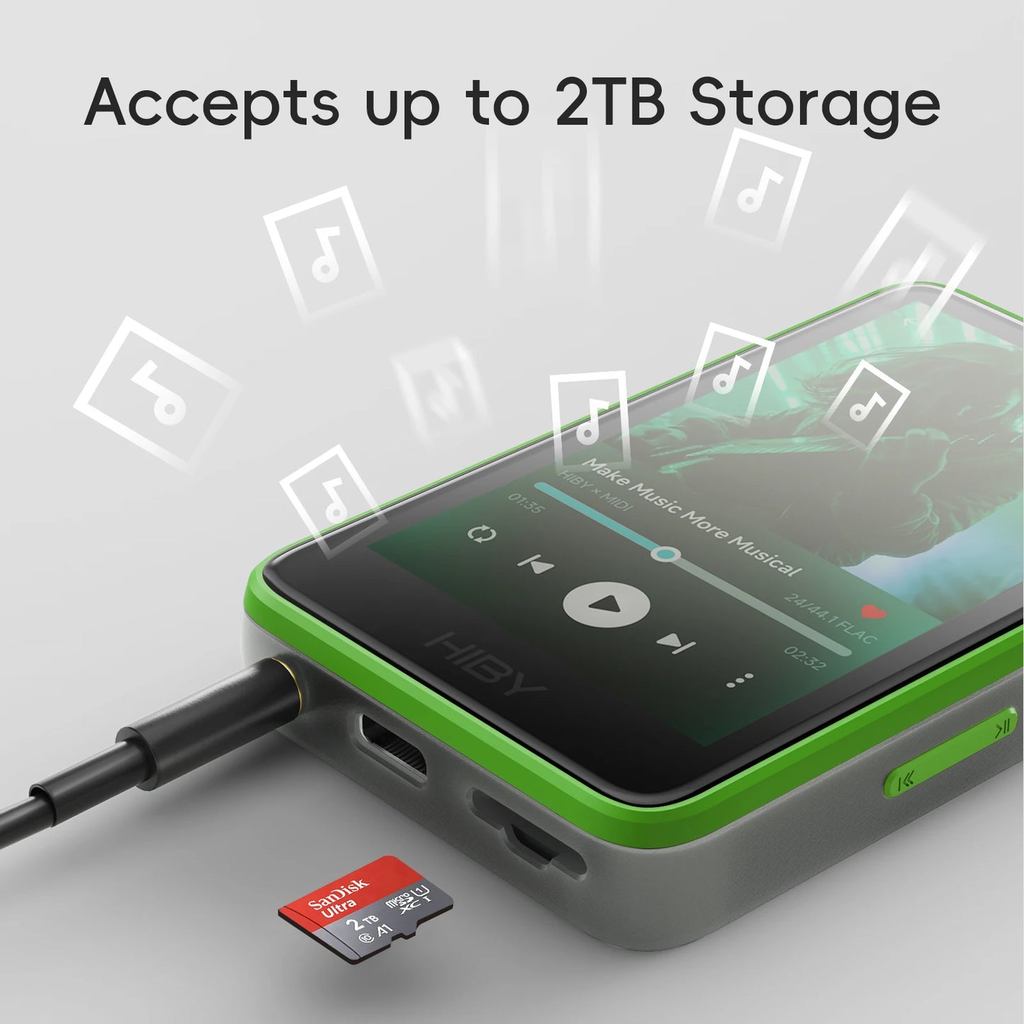Portable HiFi Music Player USB DAC Bluetooth 5.1