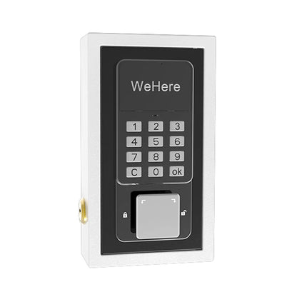 Smart App Controlled Key Safe Box Black
