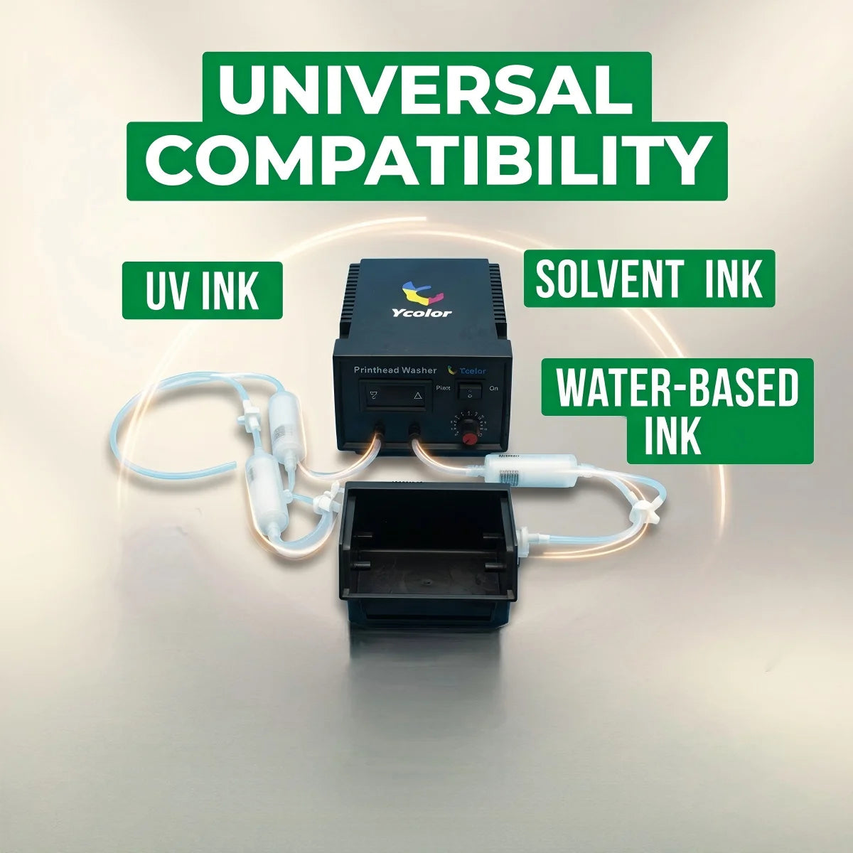6-Channel Printhead Unclogging & Cleaning Machine