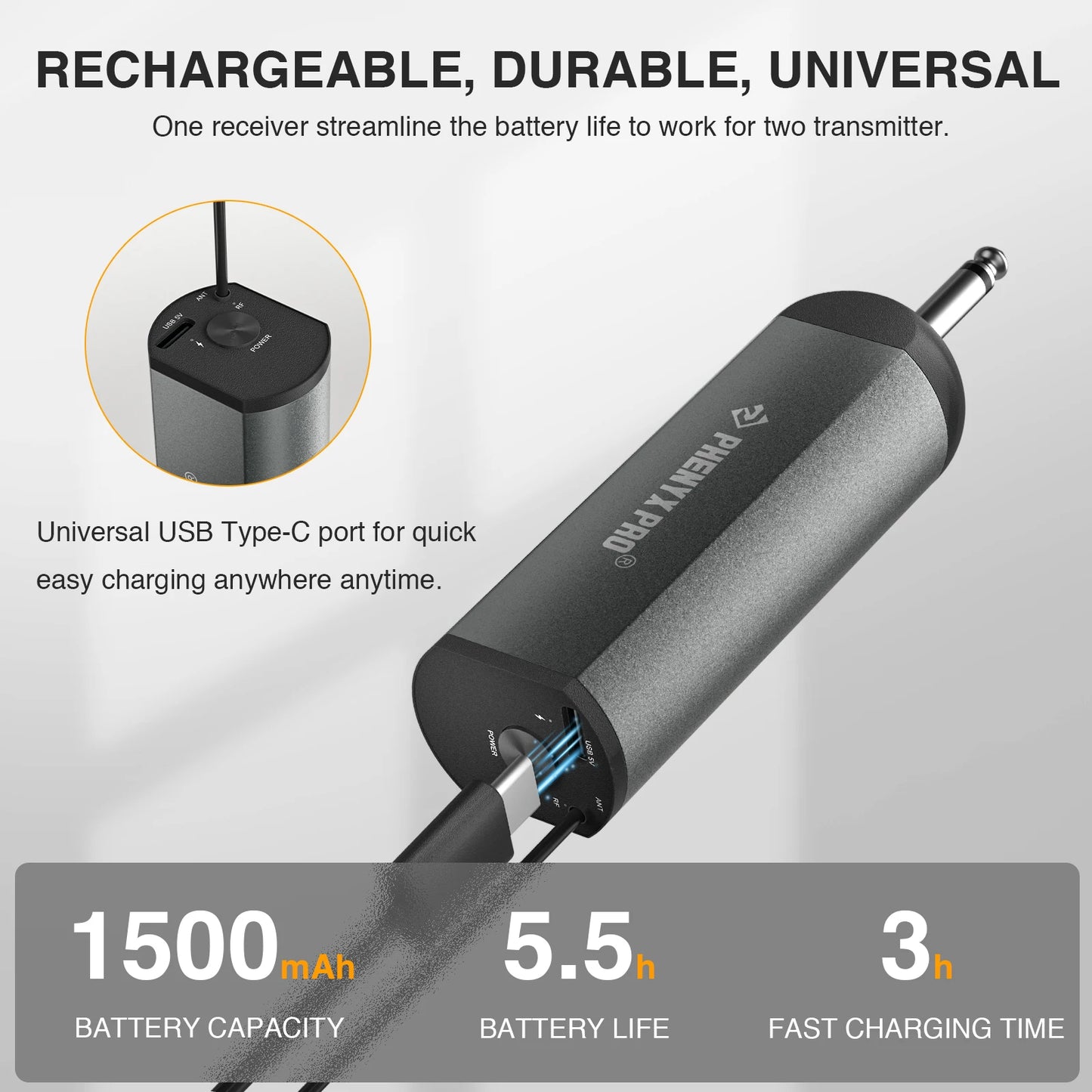 Professional 900MHz Handheld Wireless Microphone for Church
