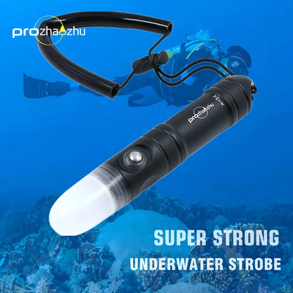 High-Power LED Underwater Beacon with 100m Visibility Range