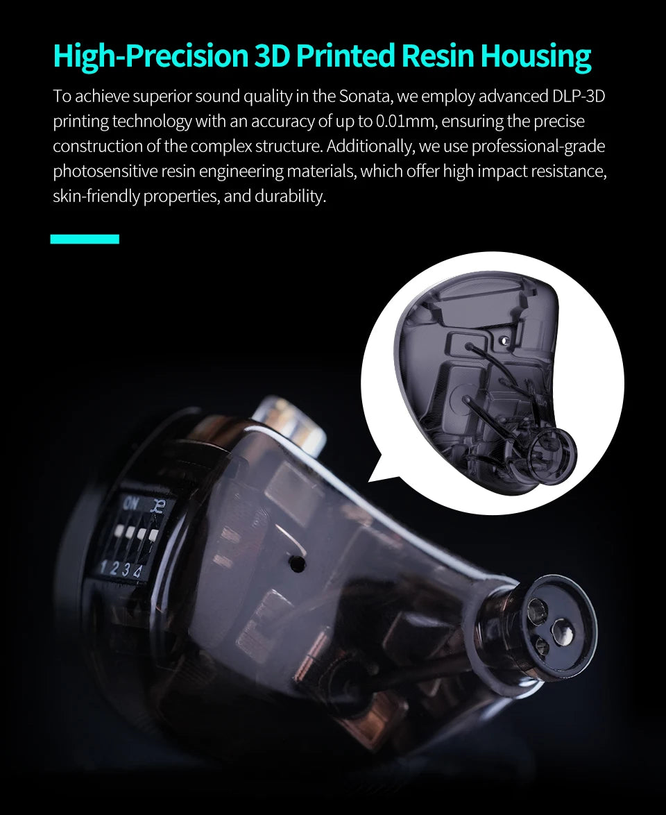 USB-C Wired Hi-Fi Headphones 28BA Balanced Sound