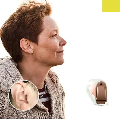 Rechargeable CIC Hearing Aids Pair App Controlled