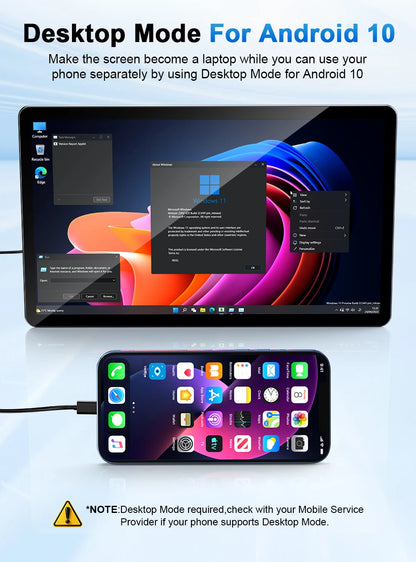15.6" Portable Touchscreen Monitor 1080p IPS Display