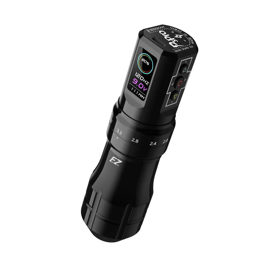 Portable Rechargeable Tattoo Pen Kit 50pcs Black