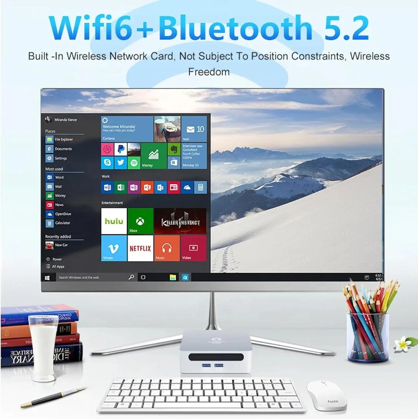 Ryzen 7 7730U Mini PC Barebone