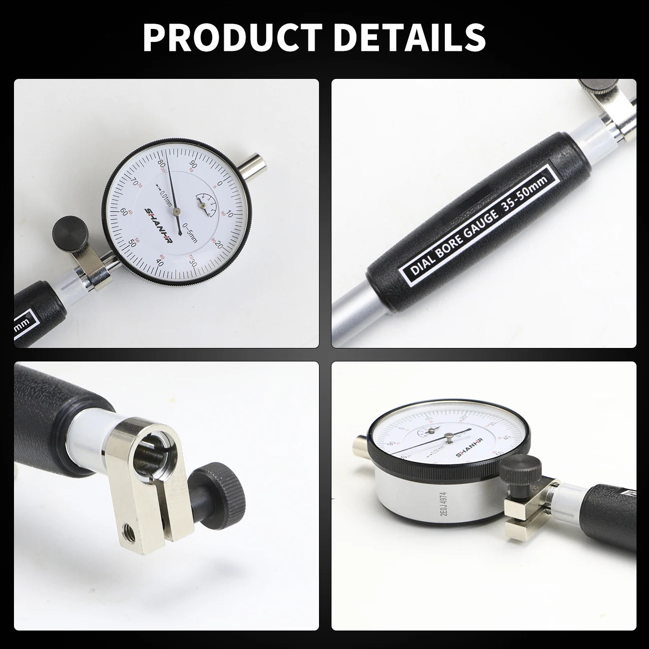 6-10mm Dial Bore Gauge 0.01mm Precision Inside Diameter Tool