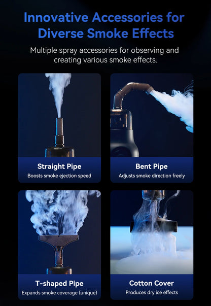 Portable Photography Smoke Machine with Remote Control