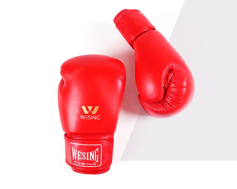 Heavy Duty Microfiber Boxing Gloves Fight Training
