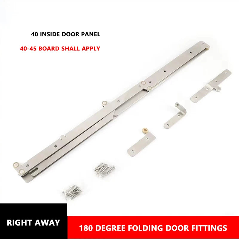 40mm Folding Wardrobe Door Connector Hardware Right Hinge