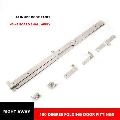 40mm Folding Wardrobe Door Connector Hardware Right Hinge