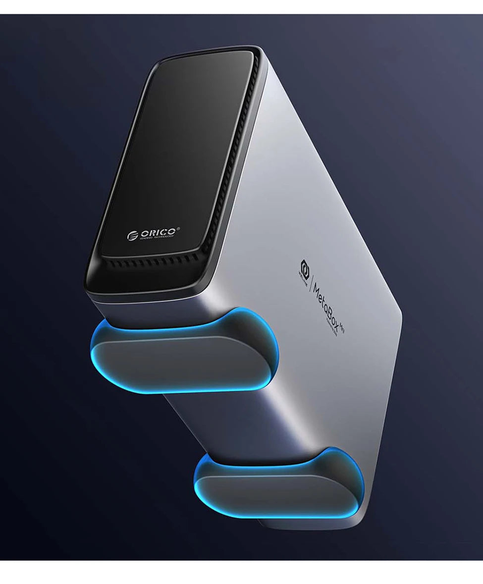 Cloud Server NAS Case with App Control and Backup Support