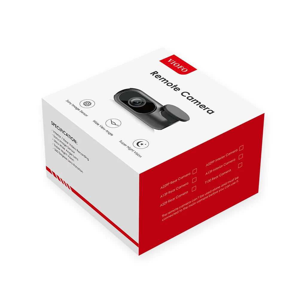 Rear Dash Camera Replacement for A229PLUS/A229PRO