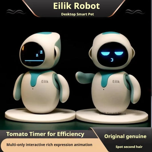 Portable Pink AI Robot Toy with Multi-Mode Interaction