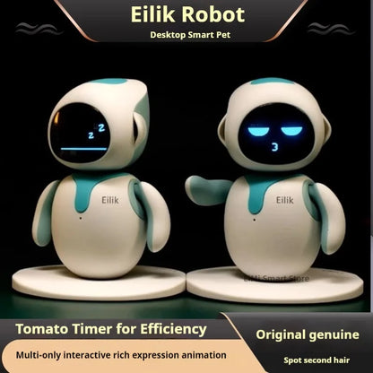Sky Blue Smart AI Robot with Interactive Voice and Emotions
