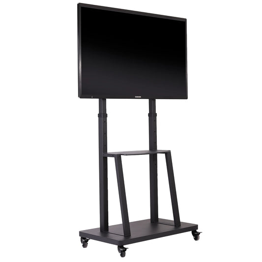 Heavy Duty TV Trolley Stand 32-80" Adjustable Floor Mount