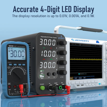 High Precision 120V 3A Regulated DC Power Supply