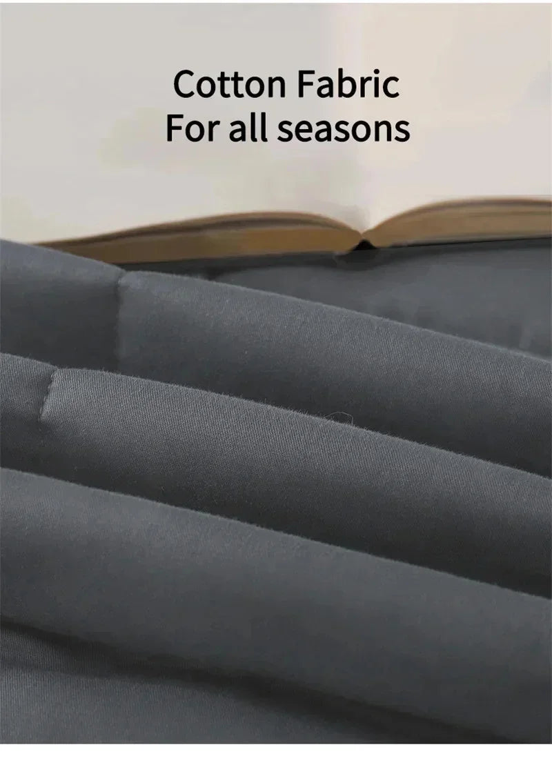 Soft Cotton 4.5kg Weighted Blanket for Stress Relief