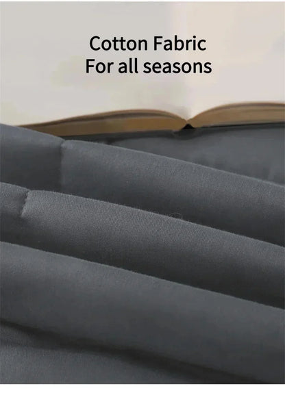 Soft Cotton 4.5kg Weighted Blanket for Stress Relief