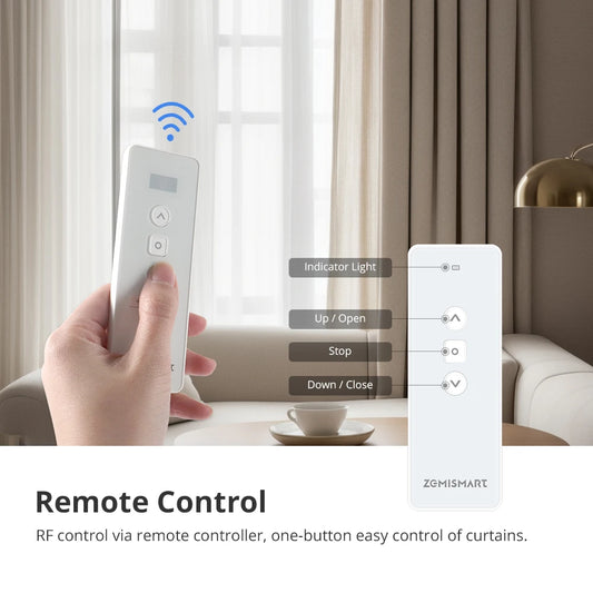 Electric Smart Curtain Rail Zigbee AU